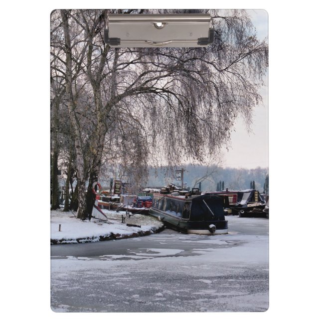 PORTE-BLOC NARROVBOATS D'HIVER (Devant)