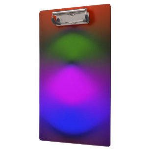 Porte-bloc Néon de bleu, violet, vert et Porte - bloc orange