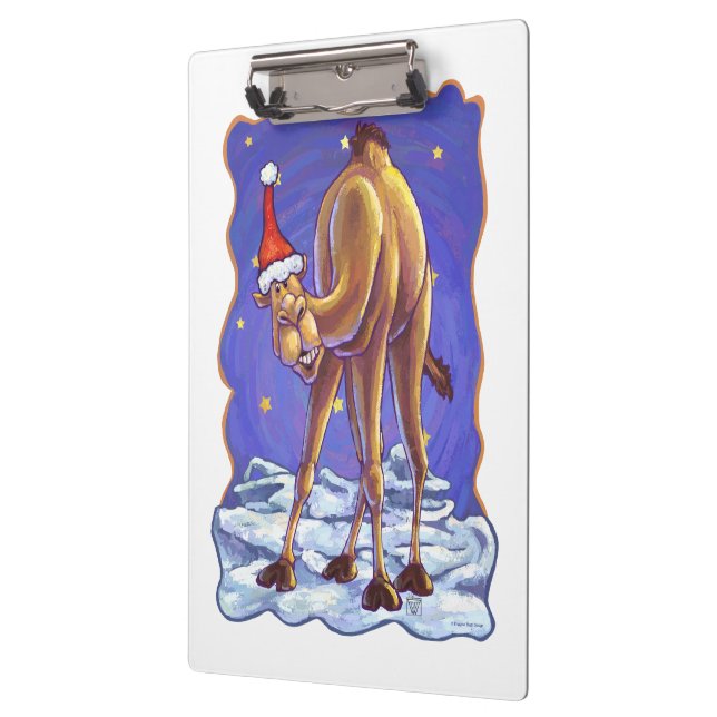 Porte-bloc Noël aux chameaux (Gauche)