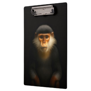 Porte-bloc noir 4 Luxe, Langur roux