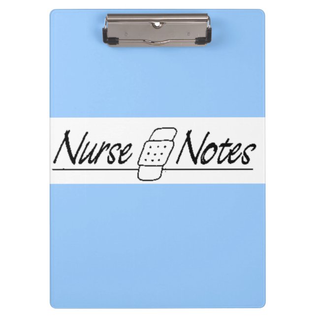 Porte-bloc Notes d'infirmières (Devant)