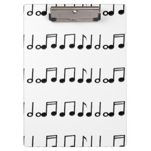 Porte-bloc Notes musicales