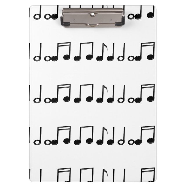 Porte-bloc Notes musicales (Devant)