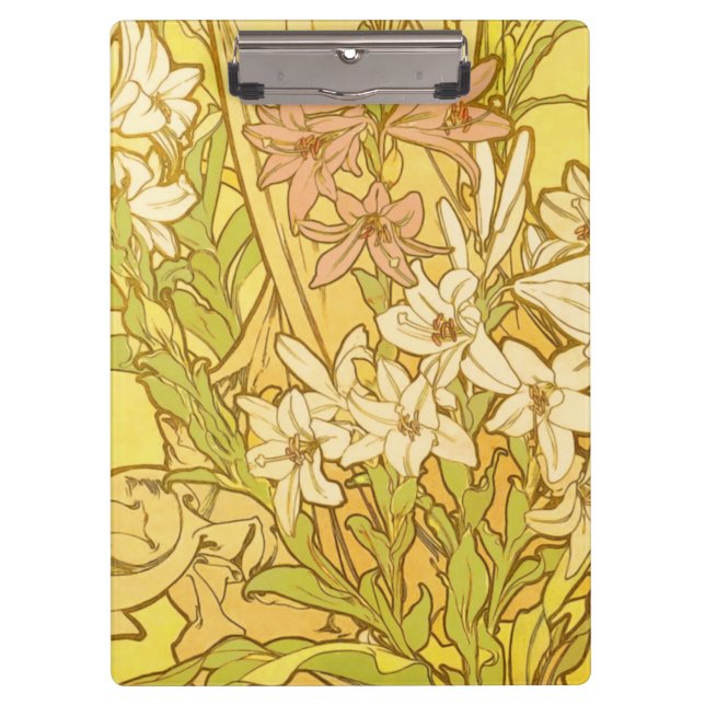 Porte-bloc Nouvelle Lily flowers (Devant)