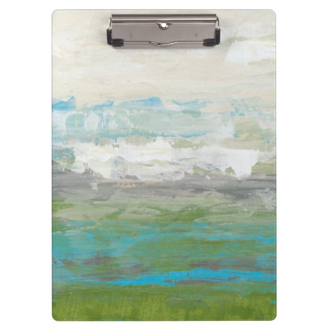 Porte-bloc Nuages Blancs Surplombant Un Beau Paysage (Devant)
