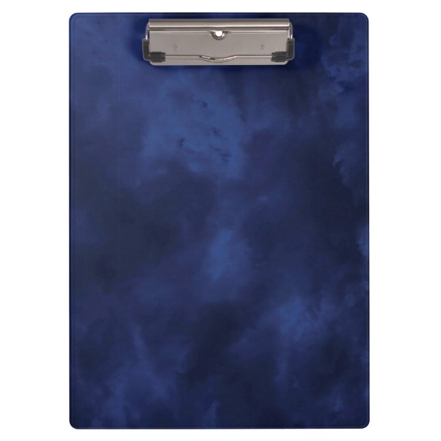 Porte-bloc Nuages bleus foncés (Devant)