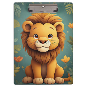 Porte-bloc Nursery Lion Mignon Jungle Décoration de Nursery S