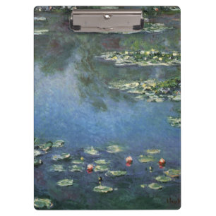Porte-bloc Nymphéas par Claude Monet, Fleurs de vintage