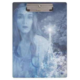 Porte-bloc Oeuvre d'Imaginaire de Noël de la Reine des neiges
