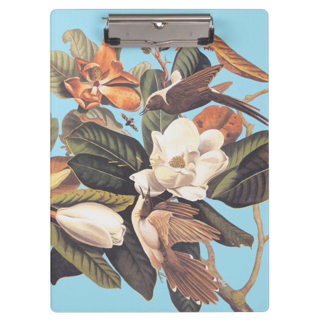 Porte-bloc Oiseau de cacao à bec noir (Devant)