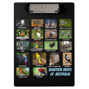 Porte-bloc Oiseaux d'Australie