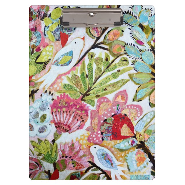 Porte-bloc Oiseaux de papier II (Devant)