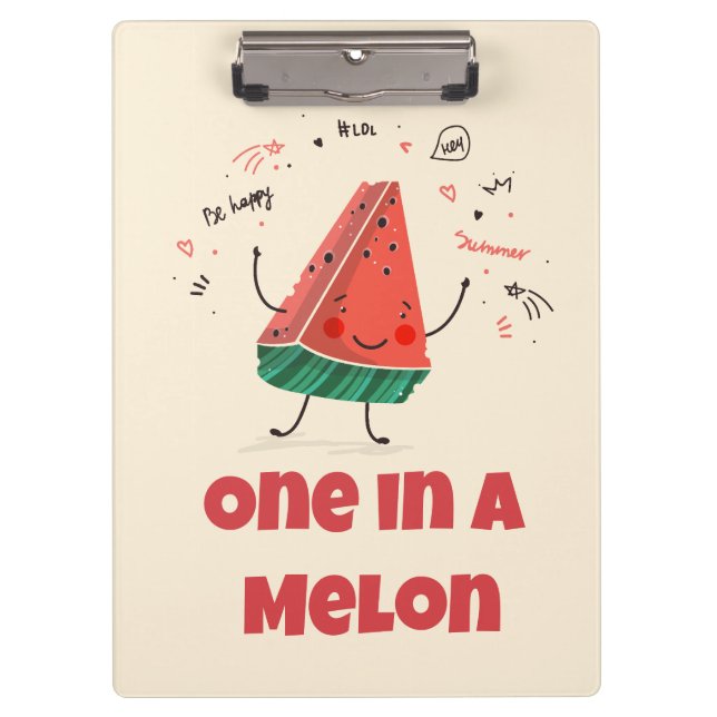 Porte-bloc One in a Melon - Cute Watermelon Porte - bloc Desi (Devant)