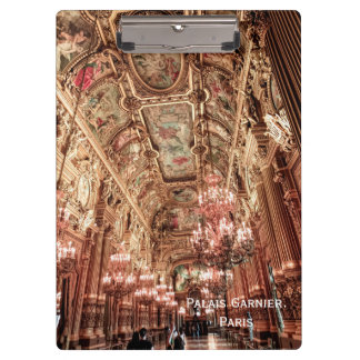 Porte-bloc Opéra du Palais Garnier. Paris. France.