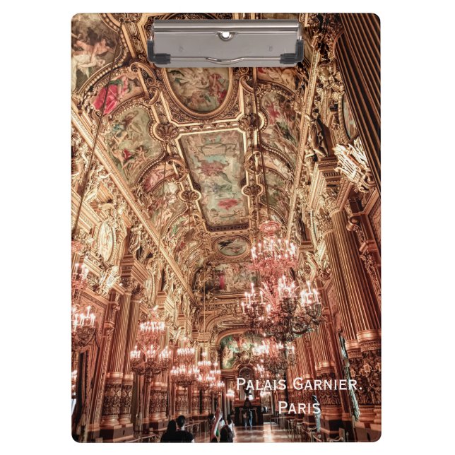 Porte-bloc Opéra du Palais Garnier. Paris. France. (Devant)
