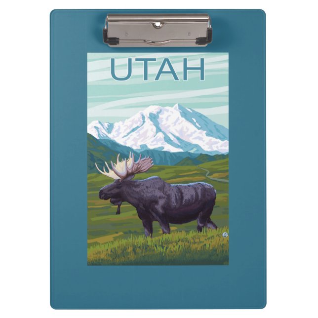 Porte-bloc Orignaux avec MountainUtah (Devant)