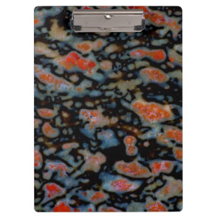 Porte-bloc Os de dinosaure pétrifié coloré