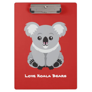 Porte-bloc Ours de koala d'amour