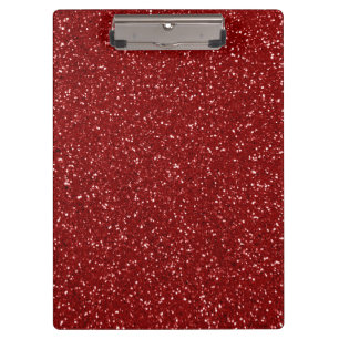 Porte-bloc Paillete rouge