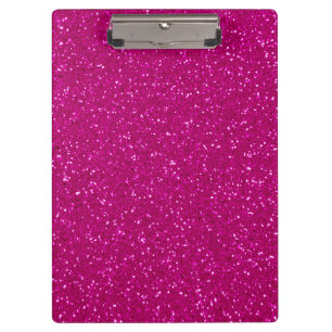 Porte-bloc Paillette rose