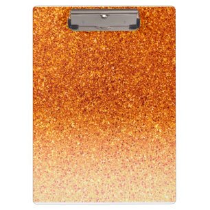 Porte-bloc Paillettes de luxe en or