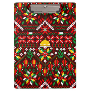 Porte-bloc Palestine Tatreez Broderie traditionnelle