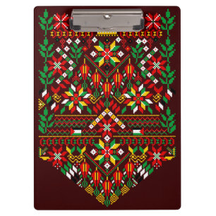 Porte-bloc Palestine Tatreez Broderie traditionnelle