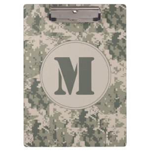 Porte-bloc Panneau d'agrafe d'initiale de monogramme de