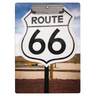 Porte-bloc Panneau routier Route 66, Arizona