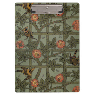 Porte-bloc Papier peint en treillis de William Morris