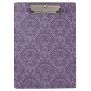 Porte-bloc Papier peint floral pourpre 2
