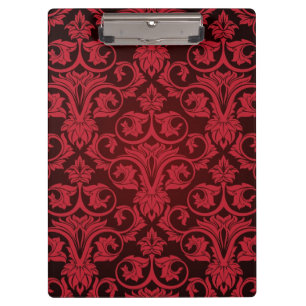 Porte-bloc Papier peint rouge 2