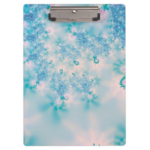 Porte-bloc Papillon d'art de méditation bleu calme