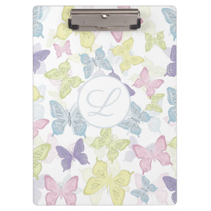 Porte-bloc Papillons Pastel