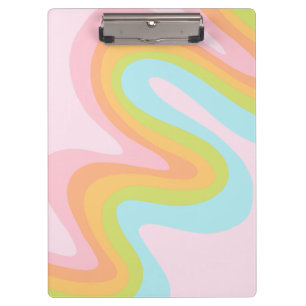 Porte-bloc Pâque arc-en-ciel pastel