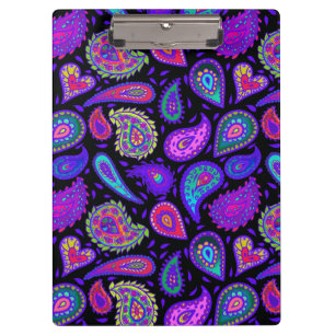 Porte-bloc Parfaitement Paisley Violet