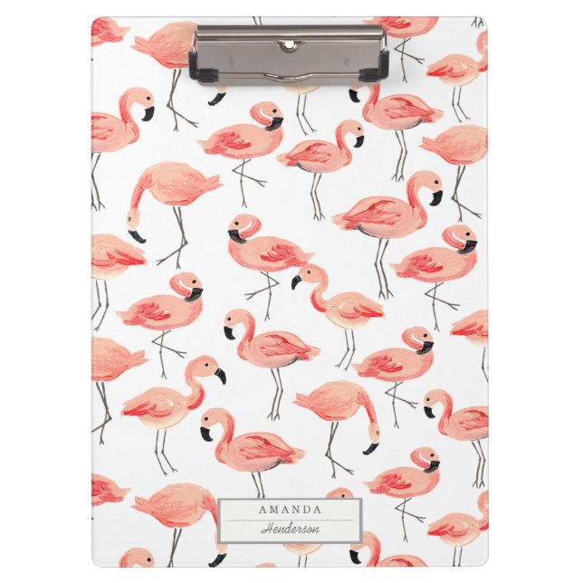 Porte-bloc Partie de Flamant rose (Devant)
