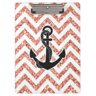 Porte-bloc Parties scintillant Chevrons