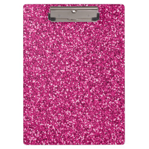 Porte-bloc Parties scintillant rose pâle
