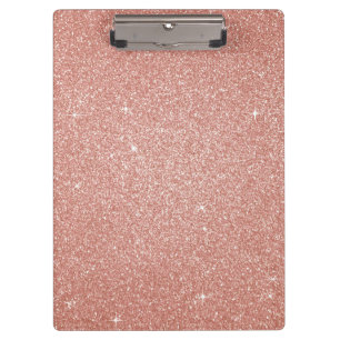 Porte-bloc Parties scintillant rose rose or-Blush et étincell