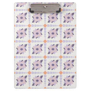 Porte-bloc Pastel violet Carrelage décoratif coloré