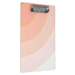 Porte-bloc Pâte motif torse ombre orange & pêche
