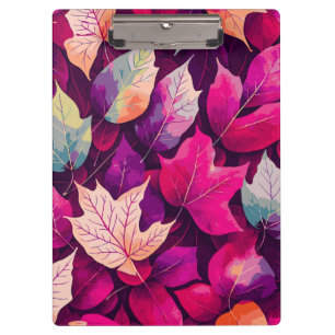 Porte-bloc Pattern de Colorful Autumn Leaves