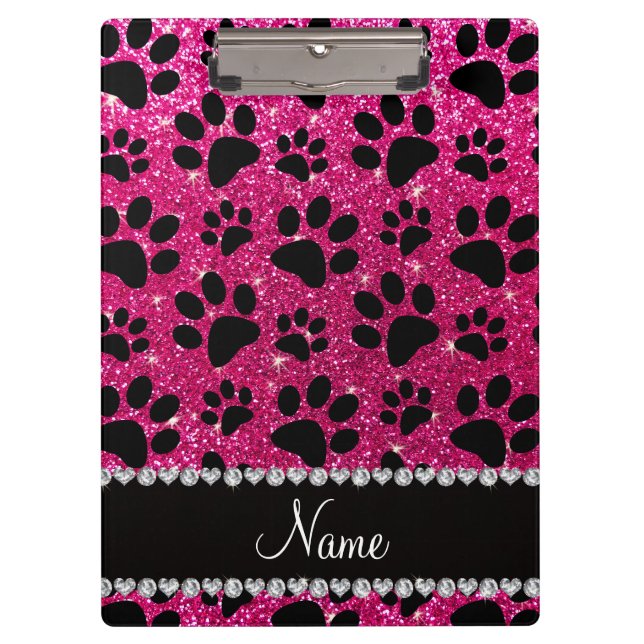 Porte-bloc Pattes au néon nommées faites sur commande de (Devant)