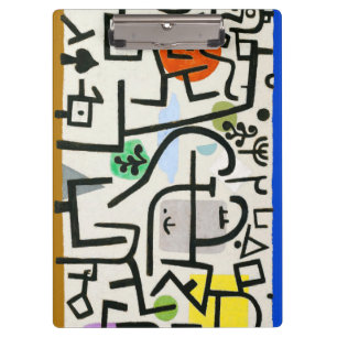Porte-bloc Paul Klee Rich Harbor Expressionnisme abstrait
