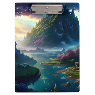 Porte-bloc Paysage pittoresque Quatre