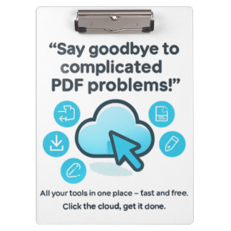 Porte-bloc PDF Problems SOLVED! ☁️ Your Free & Fast Toolkit