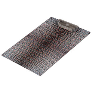 Porte-bloc Peau vintage de crocodile