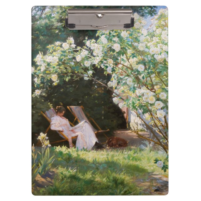 Porte-bloc Peder Severin Kroyer - Roses (Devant)