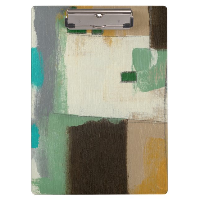 Porte-bloc Peinture expressionniste avec pointes de brosse lo (Devant)